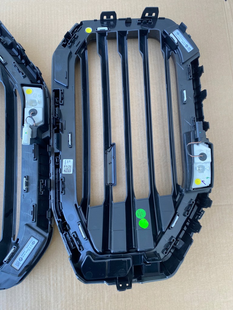 фото №10, Bmw xm g09 решётка радиатора решётка радиатора решётка радиатора бампера левая правая комплект led оригинал