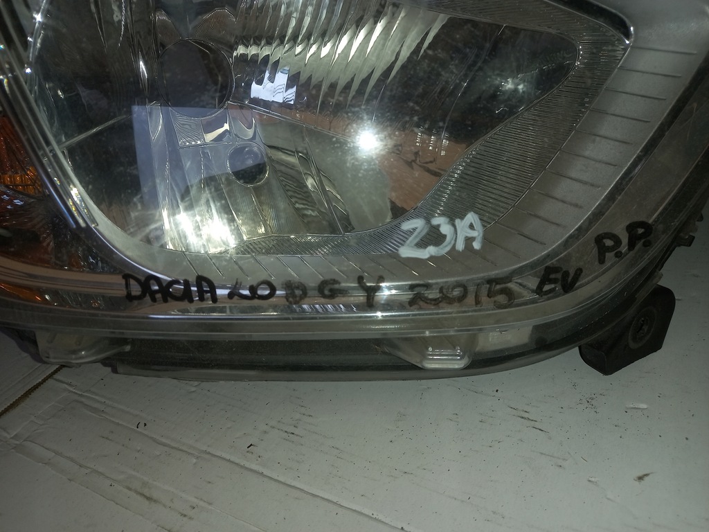 фото №7, Лампа правий перед права передня dacia lodgy 2015