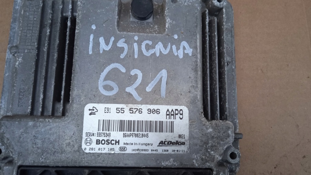 фото №3, Insignia a бортовой компьютер двигателя 2.0cdti 55576906