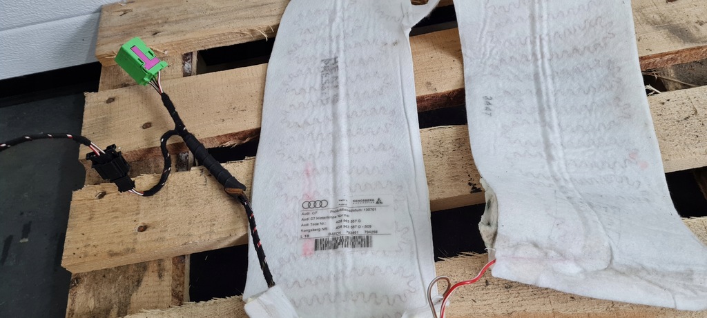 фото №14, A6 c7 4g мат подогрев сиденье задняя сиденье левая правая коврики a7 4g