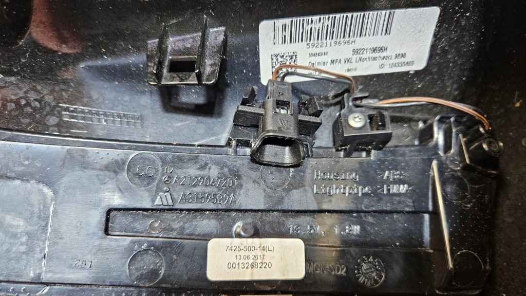 фото №10, Корпус дзеркало ліва mercedes e-klasa w212