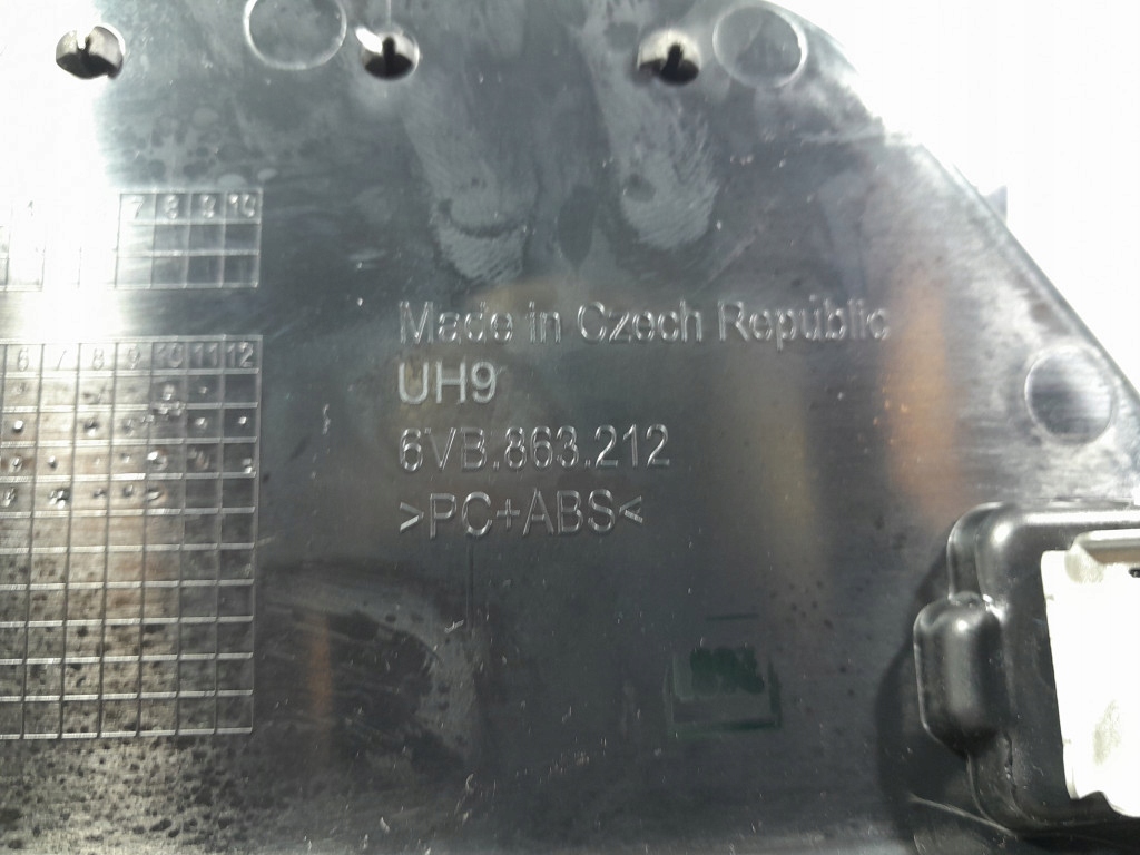 фото №9, Skoda fabia iv рамка туннель среднего чехол рычага переключения передач рычаг переключения передач передач 6vb863212