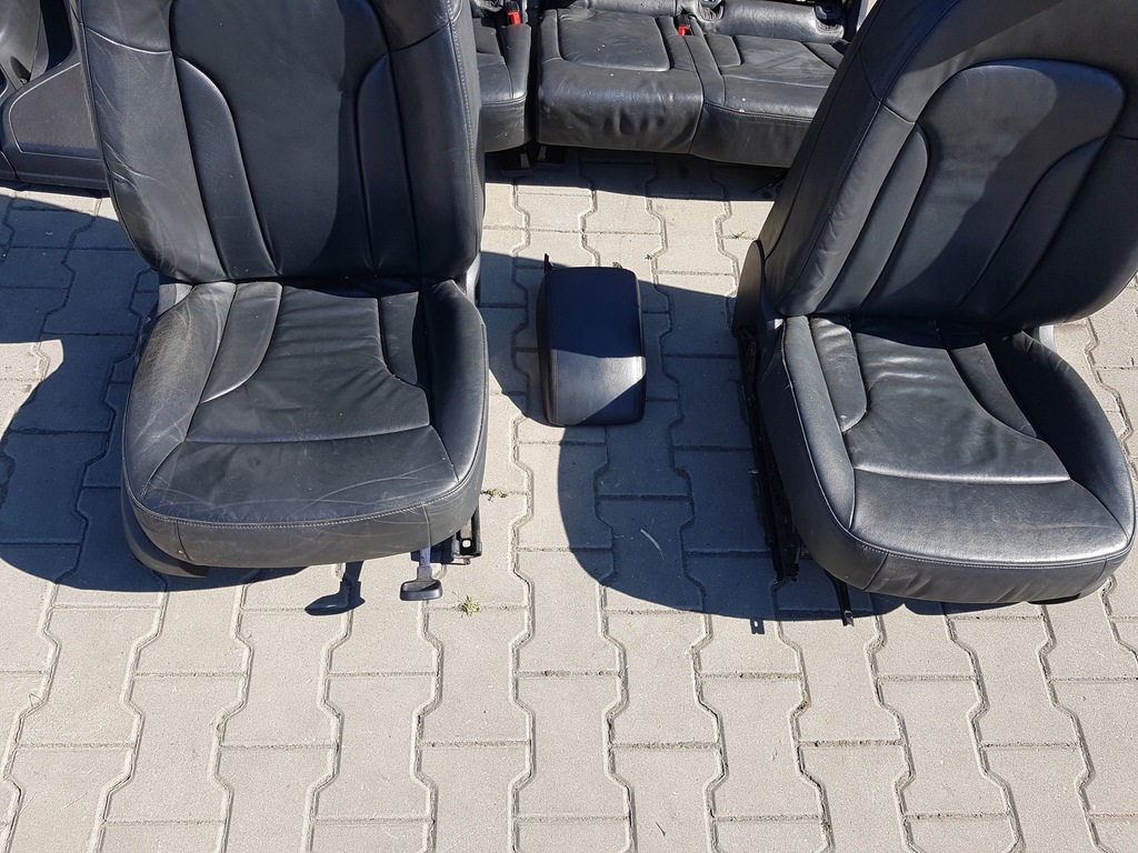 фото №6, Audi q5 8r 08-12r сиденья кожаный заднее сиденье