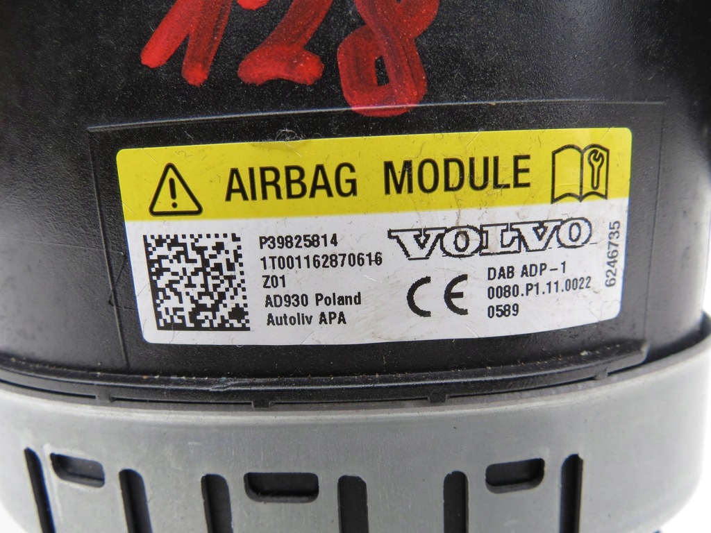 фото №11, Подушка водія подушка безпеки volvo s90 2.0 v90 xc90 xc60 v60 p39825814
