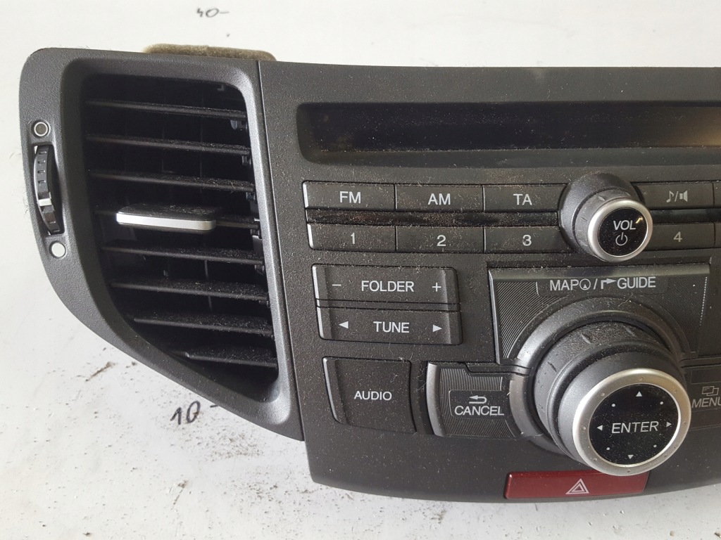 фото №2, Honda accord 8 viii 08r- радіо cd радіопрогравач