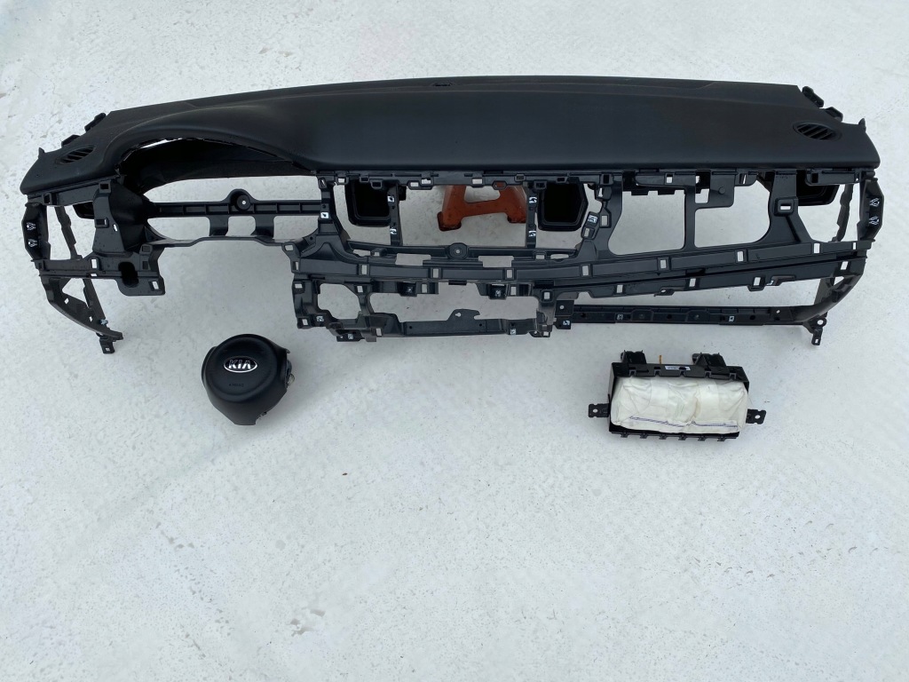 фото №3, Kia rio 4 iv приборная панель приборная панель консоль подушки безопасности ремни