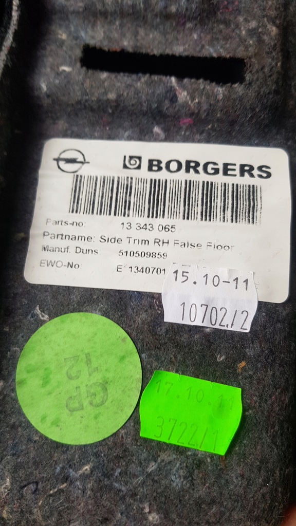 фото №6, Обивка багажника opel astra j gtc