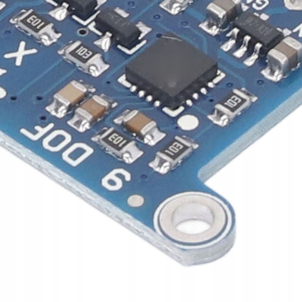 Датчик скорости угловой 9 оси  модуль гироскопический цифровой магнитный 3-5 v Недорого