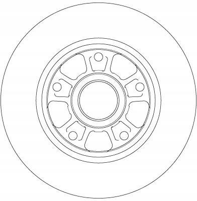 фото №16, Диск гальмівний. renault megane iii 08- задня