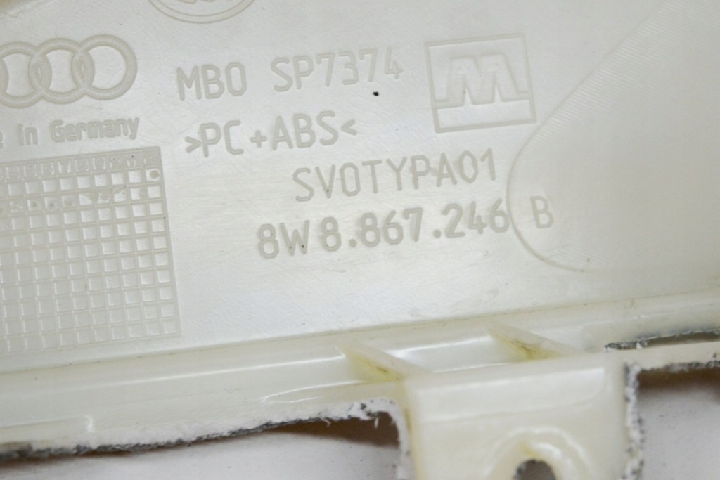 фото №6, Audi a5 8w6 sportback задняя правая защита стойка d 8w8867246b 2.0d 140kw 201