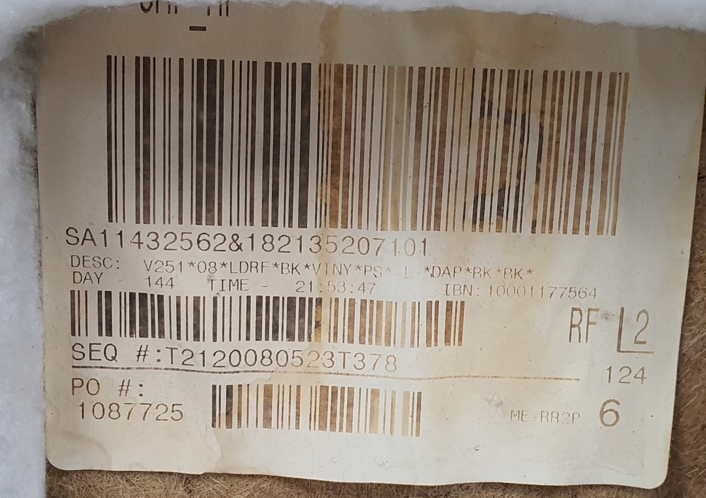 фото №9, Обивка обшивка правый перед mercedes w251 europa