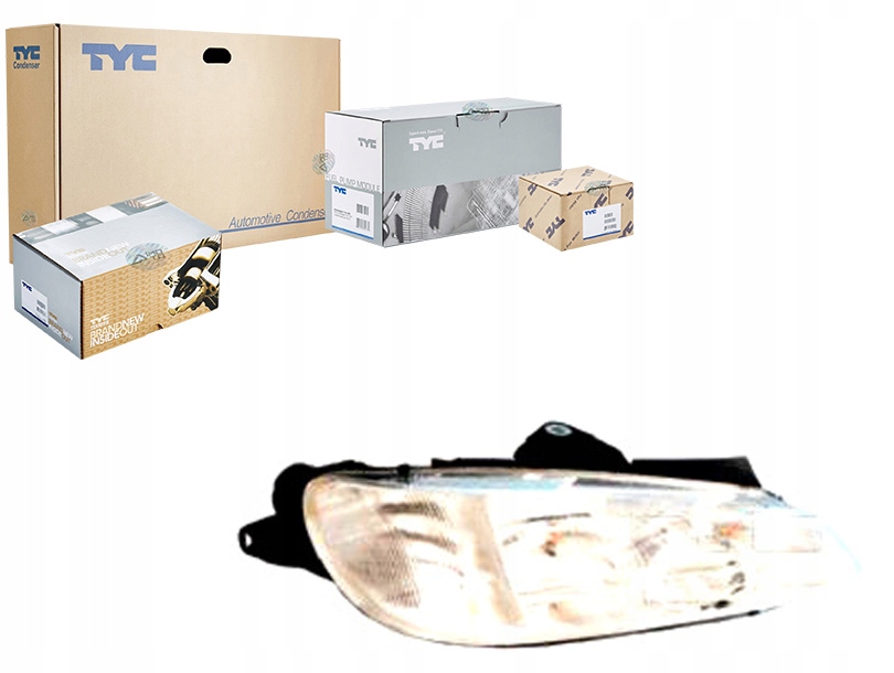 фото №1, Tyc фара h7 электрический peugeot 406 11.95-0