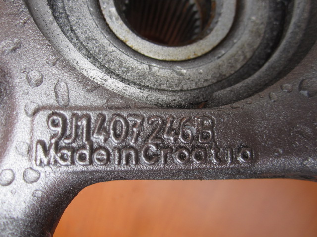 фото №8, Porsche taycan panamera поворотний кулак права правий перед 9j1407246b / 9j1407152g