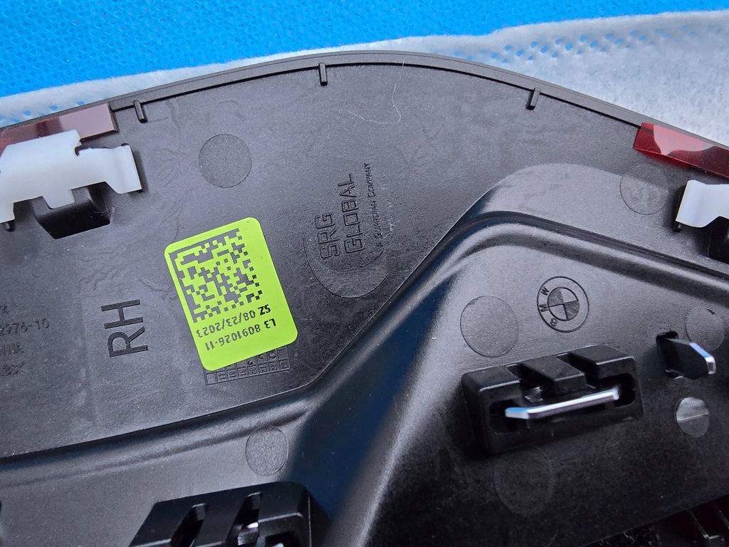 фото №7, Впуск защита крыла правая перед bmw 8 g14 g15 g16 8091026 новый