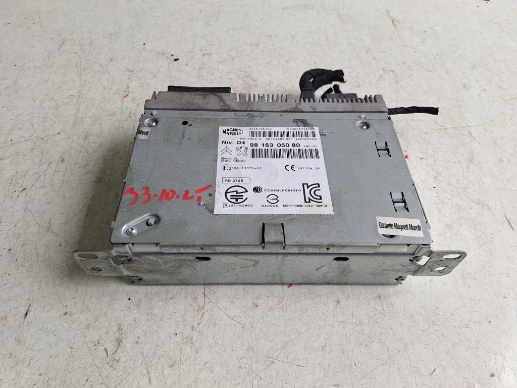 фото №1, Citroen c4 grand picasso ii 13-16 радіо навігація 9816305080