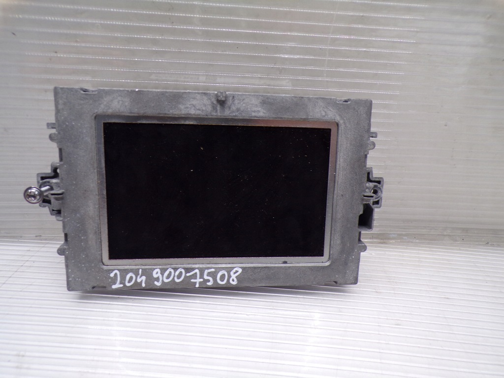 фото №1, Екран дисплей радіо mercedes w204 2049007508