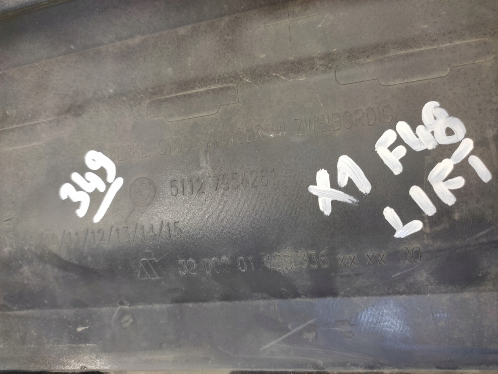 Bmw x1 f48 lift lci бампер задній спойлер pdc 19- Оригінал