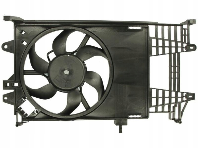 фото №1, Вентилятор радиатора fiat punto 1,2 02-06 +ac