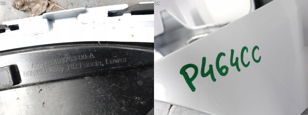 фото №12, Tesla model y 20- бампер бампер + спойлер диффузор задняя bez pdc