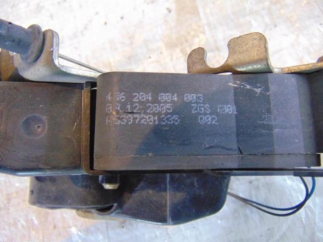 фото №5, Замок дверь правый перед mercedes vito w639 4 pin