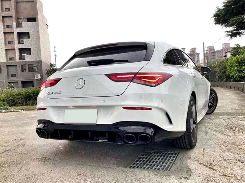 фото №16, Дифузор накладка бампера mercedes cla w118 amg