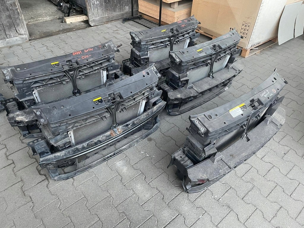 фото №8, Vw caddy 2k5 tsi tdi pas передний перед радиатор