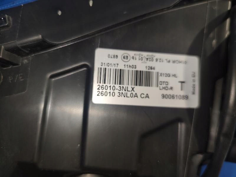 фото №15, Nissan leaf i 26010-3nlx лампа передняя перед правая