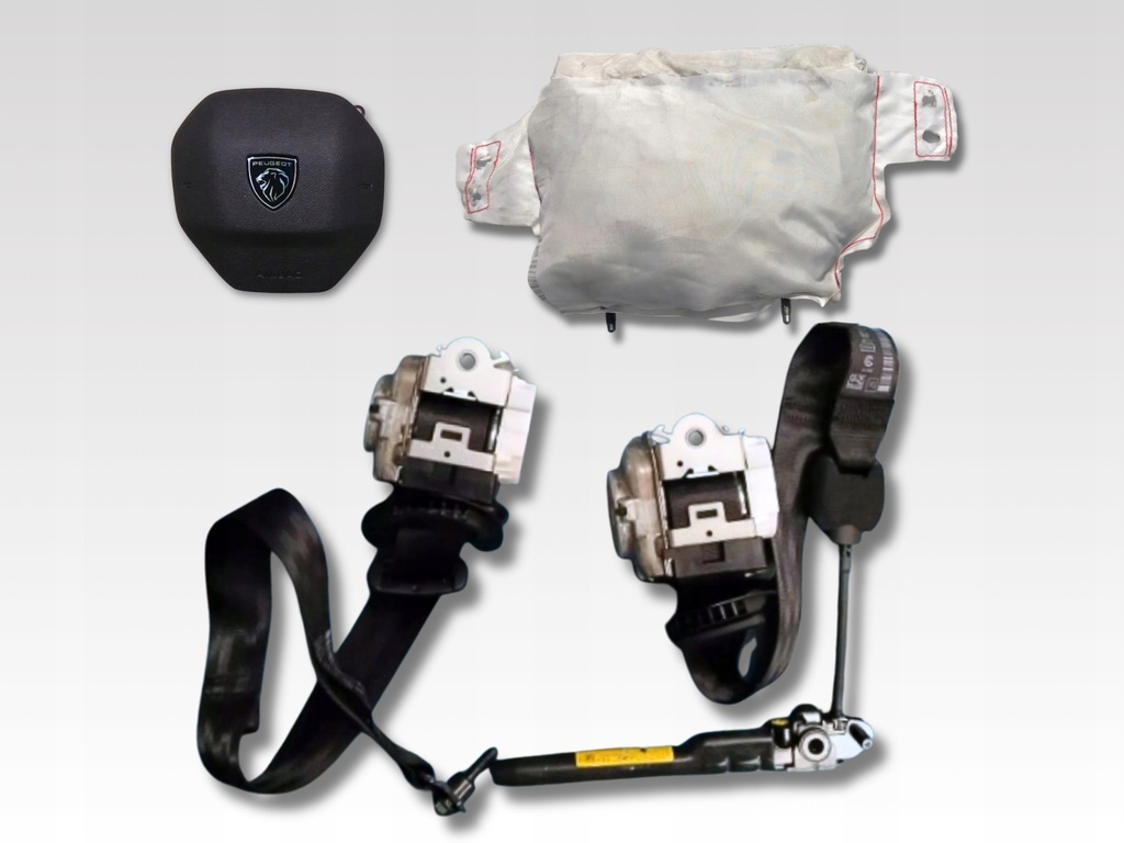 фото №1, Peugeot rifter lift комплект подушка подушка безопасности водителя пассажира + ремни