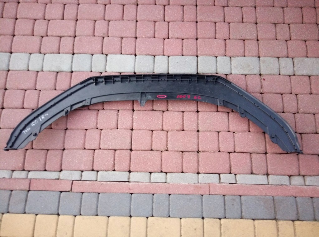 фото №11, Ibiza iv lift 6j 6p защита плита накладка-спойлер накладка бампера перед 6p0805903