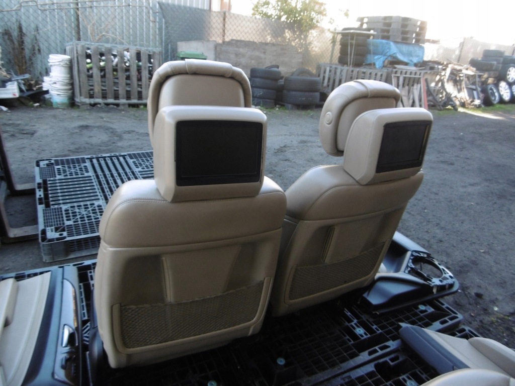 фото №9, Mercedes ml gle w166 сидіння сидіння обшивки масаж dvd gl gls x166 w221 eu