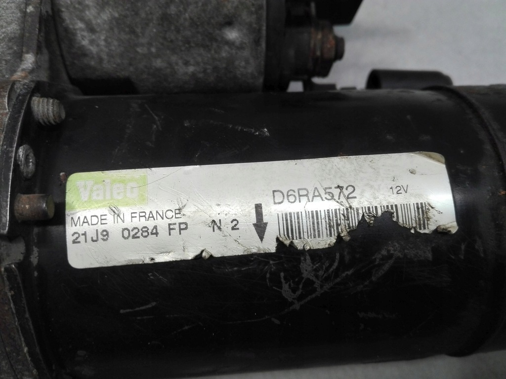 фото №4, Стартер citroen c3 i 1.1 i d6ra572