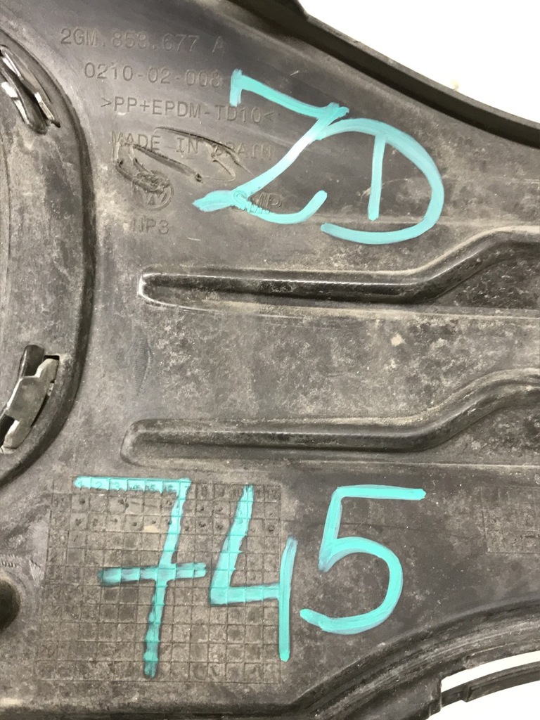 фото №10, Vw t-cross решётка бампера перед 2gm853677a