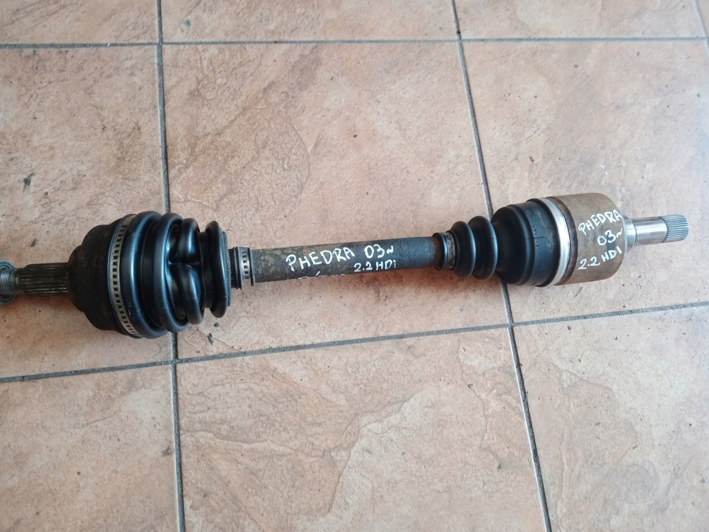 фото №1, Lancia phedra 2.2hdi 03r. привідний вал короткий