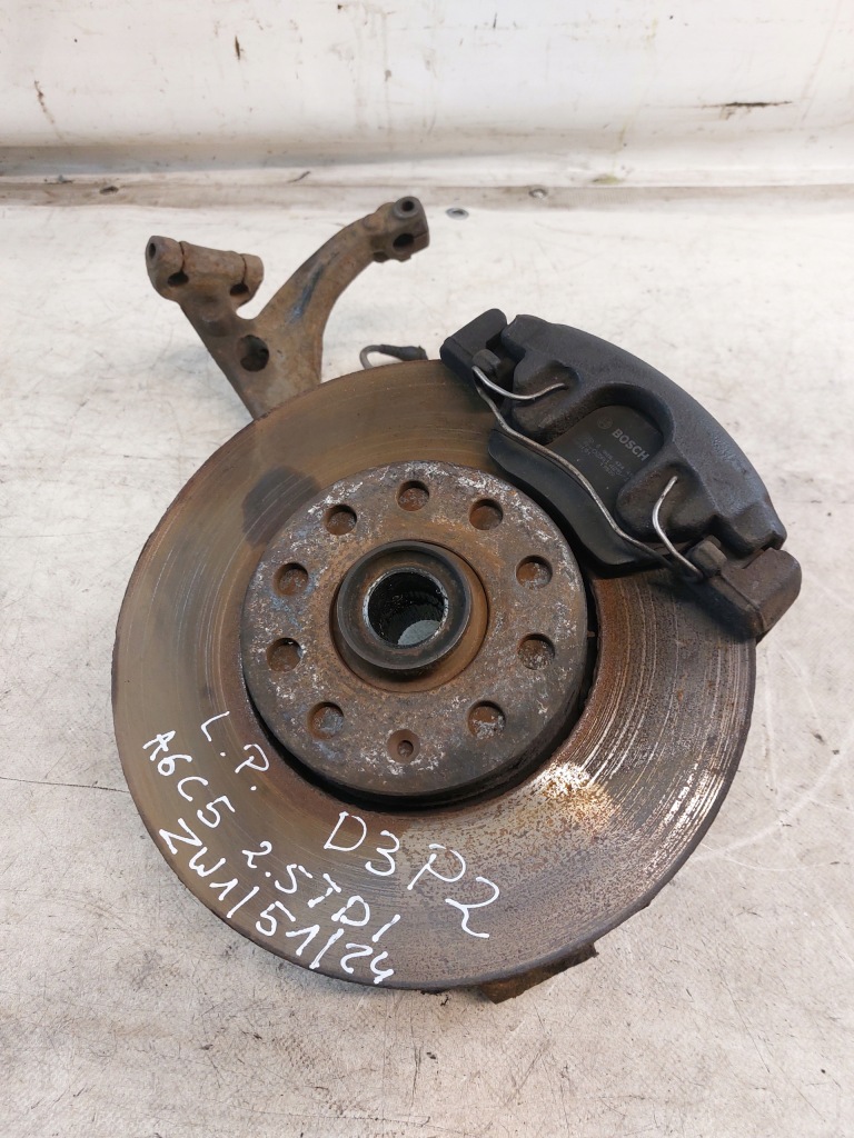 фото №1, Поворотний кулак ліва передня audi a6 c5 2.5tdi