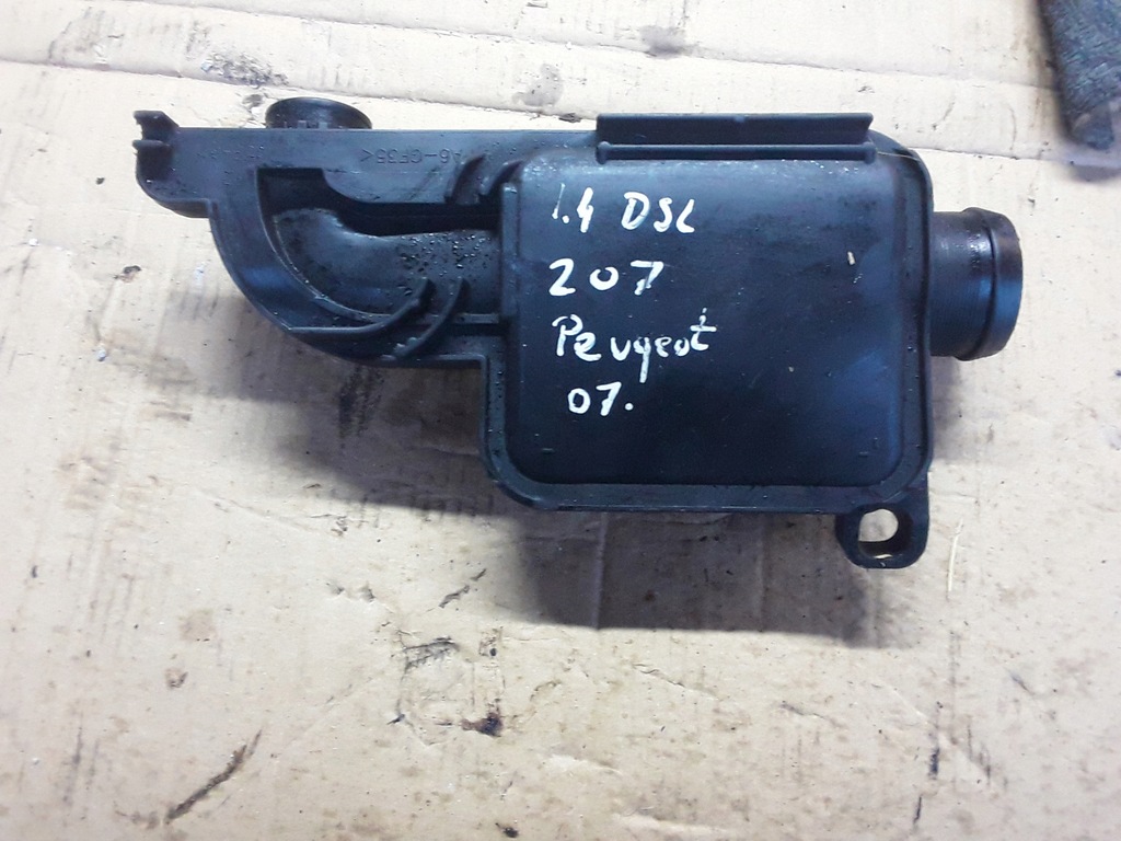 фото №7, Peugeot 207 1.4 hdi róra воздухозаборник