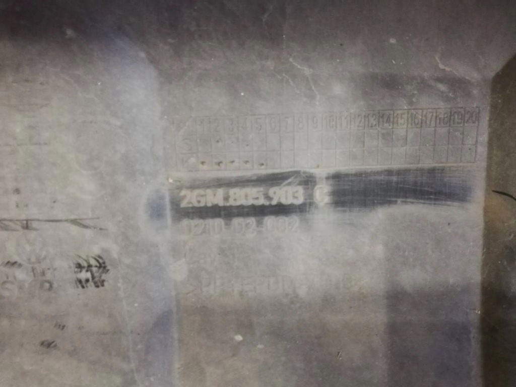 фото №10, Cc спойлер бампера накладка vw t-cross 2gm805903c