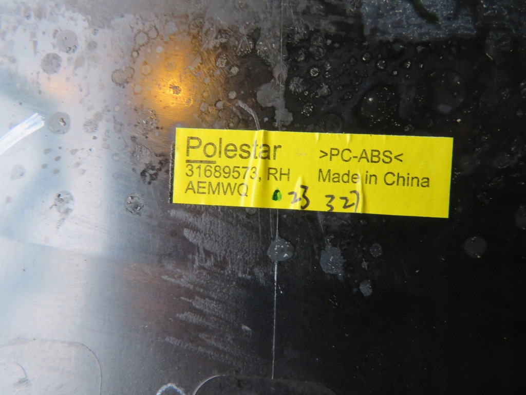 фото №9, Polestar 2 рамка скло двері правий задня 31689573