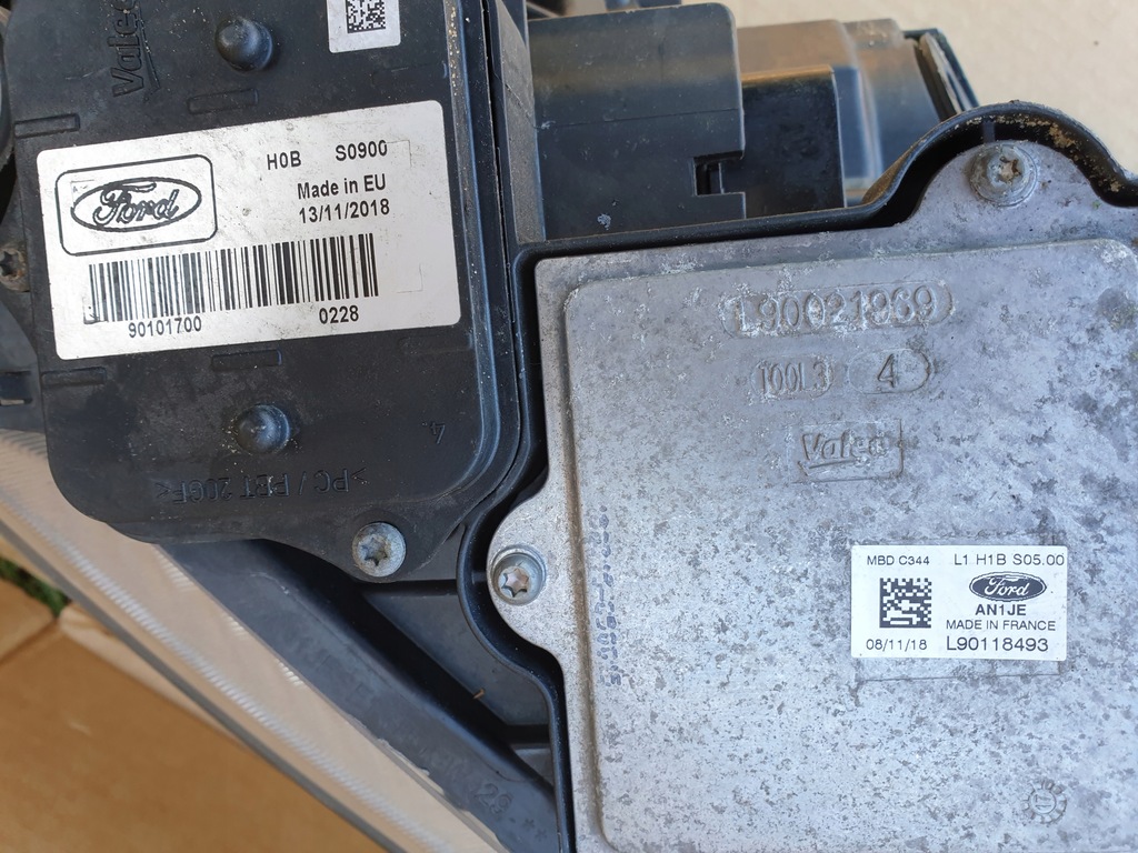 фото №7, Ford c-max ii 2 lift 2015 15 фара лампа передний передняя правая ксенон