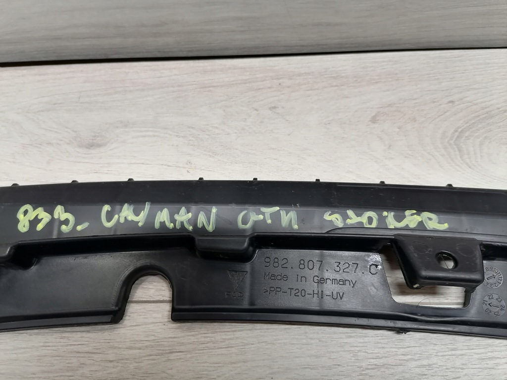 фото №10, Porsche cayman 982 gt4 спойлер бампера 982807327c