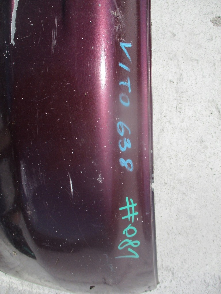 фото №6, Mercedes w638 v klasa бампер перед передній