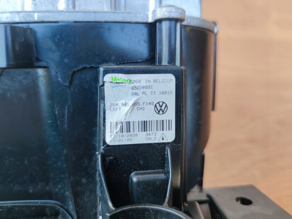 фото №6, Vw t-roc лівий поворотник протитуманна фара drl led решітка 2ga