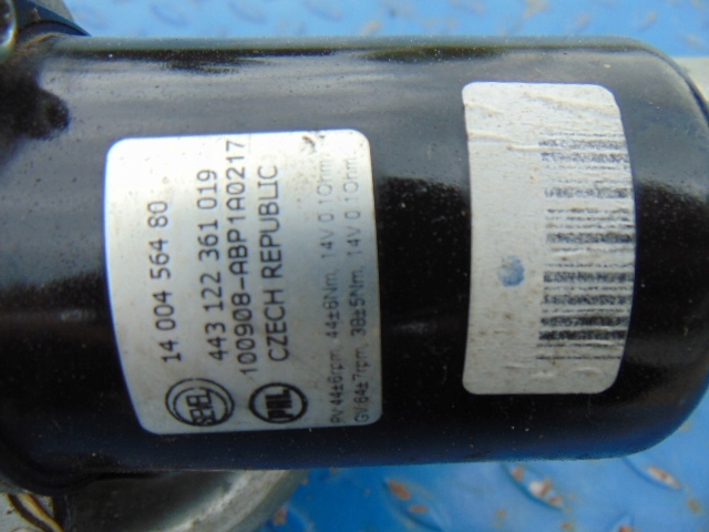 фото №3, Expert scudo ii механизм дворник 1400456480