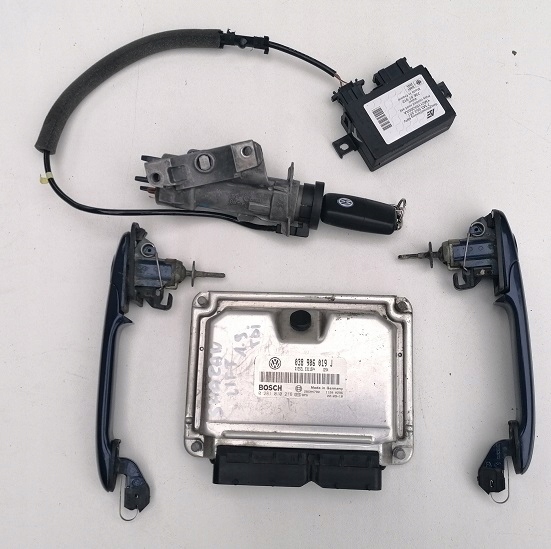 фото №1, Sharan alhambra бортовой компьютер набор запуск 038906019j