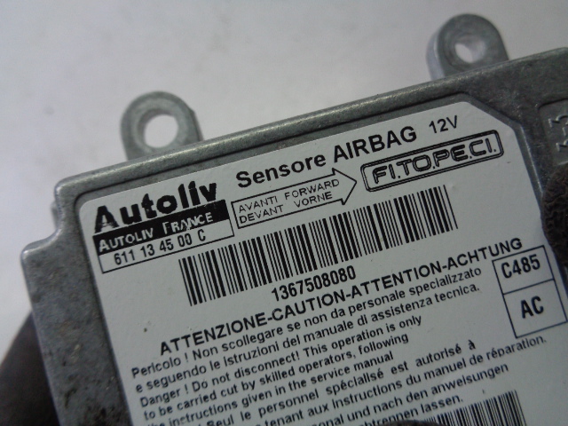 фото №4, Модуль датчик подушка безпеки fiat fiorino qubo 1.3 jtd 2011 rok