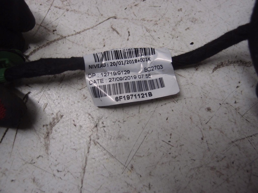 фото №6, Электропроводка дверь левый задняя seat arona 6f0971161m