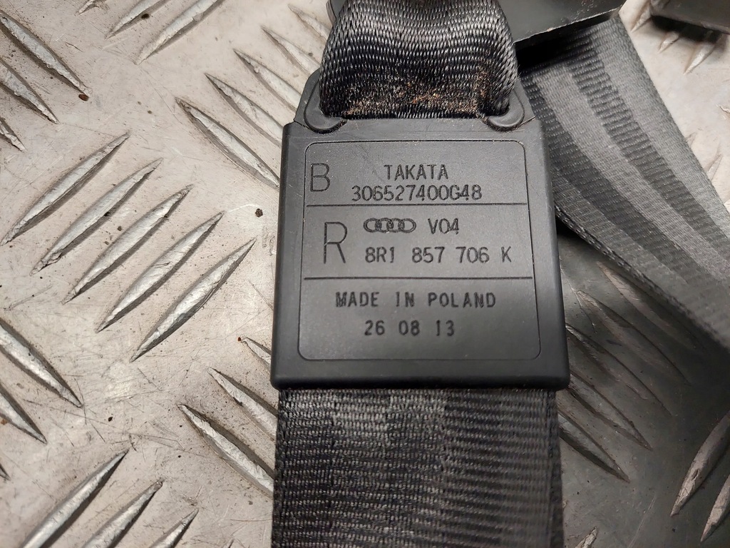 фото №5, Audi q5 sq5 8r1857706k перед сторона правая ремни безопасности