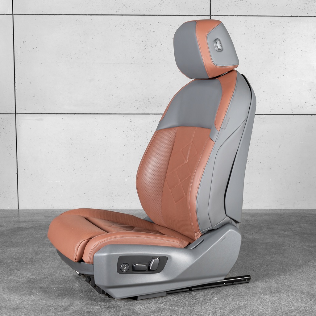 фото №11, Bmw 5 g60 сиденья сиденье салон середина individual atlasgrau b&w