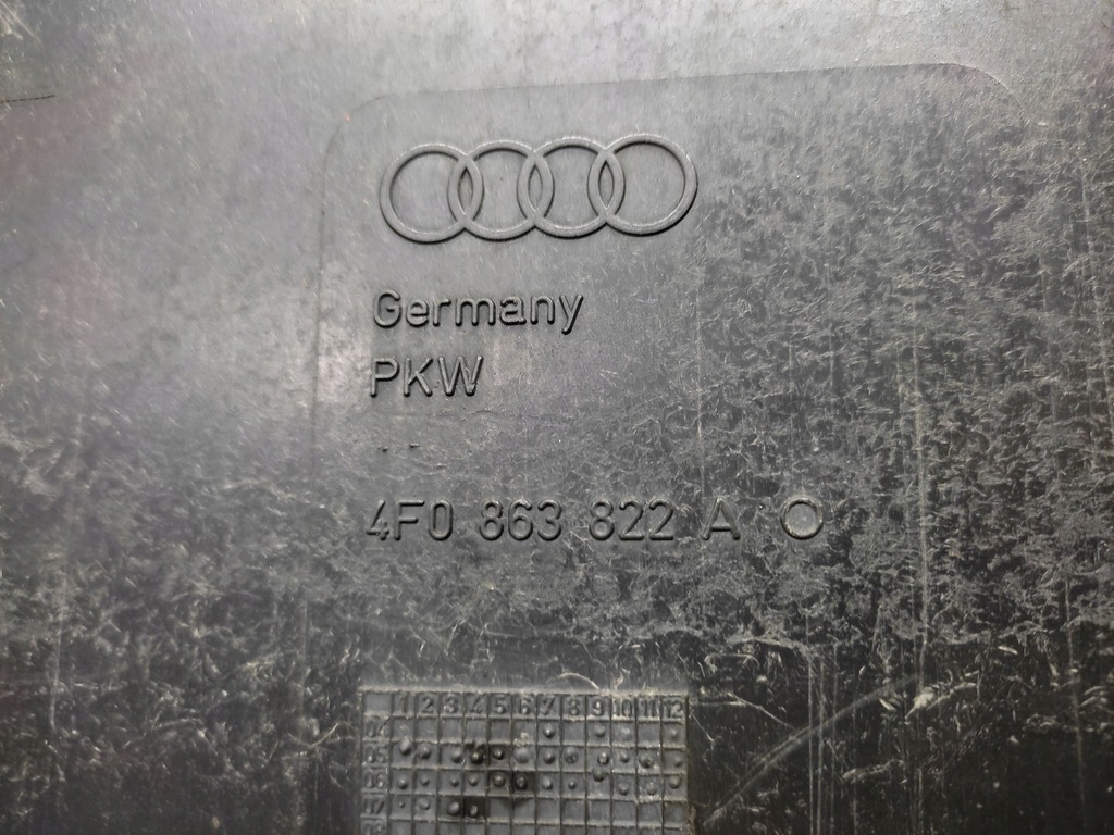 фото №7, Audi a6 c6 2.0 fsi защита pod двигатель 4f0863822a