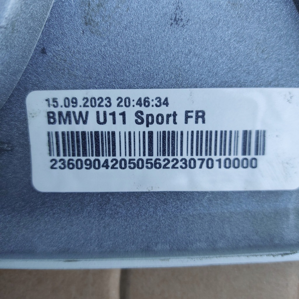 фото №11, Bmw x1 u11 m набір бампер перед передній org