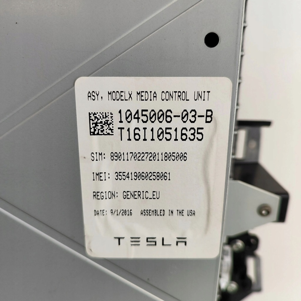 фото №8, Tesla model x 2016 монітор / дисплей / екран